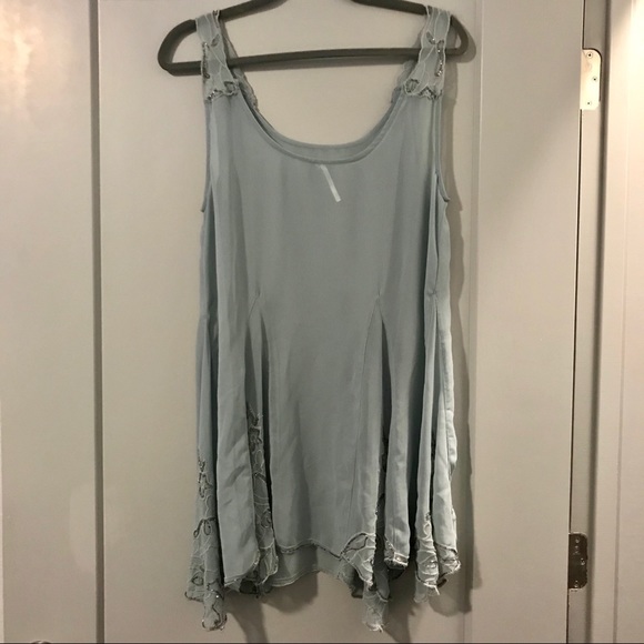 Free People Sheer Beaded Slip Cover - Picture 4 of 5